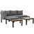 Grey Cushion/Black Frame selected