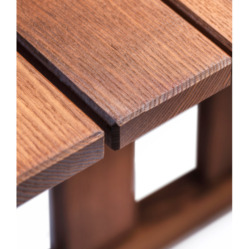 Ermelundene Outdoor Bench, Brown