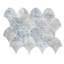 Seashell 14.63'' x 12.13'' Glass Fish Scale Mosaic Wall Tile-45293103