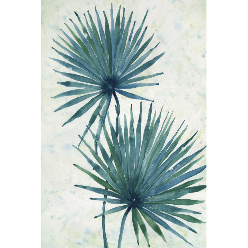 Palm Leaves I by Tim O'Toole - Wrapped Canvas Painting, 46cm H x 30cm W