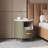 Modern Round Nightstand With Storage Drawer-1248229229