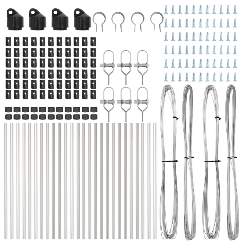 100 cm H x 3.2 cm W Fencing Kits Fencing