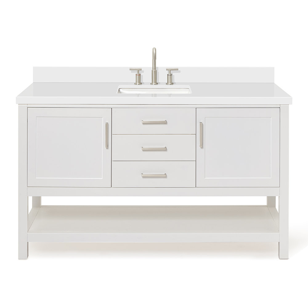 Hitton 60'' Single Bathroom Vanity With Top