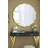 D40" Round Sunburst Wall Mirror