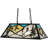 Rustic Lodge 6 - Light Textured Black Pool Table Lights Pendant