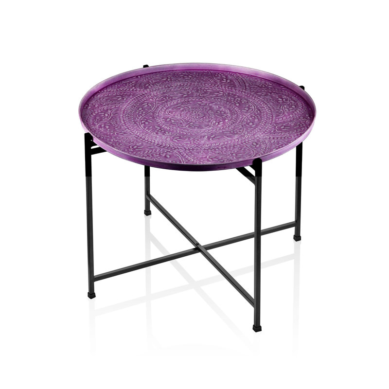 Espino Four Leg Coffee Table, Purple