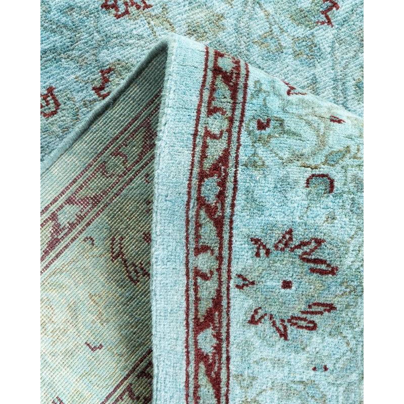 Fine Vibrance One-of-a-Kind 3'2" X 5'4" Hand Knotted Area Rug