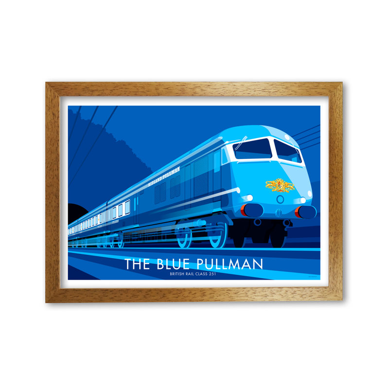 Midland Pullman by Stephen Millership - Print, Oak, 42 cm H x 59.4 cm W x 5 cm D