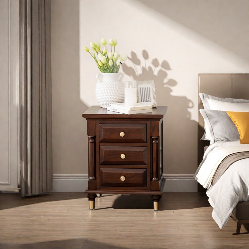 Armoire de rangement rétro pour chambre à coucher