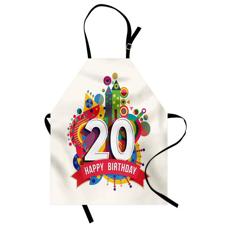 Birthday No Pattern Bib Apron
