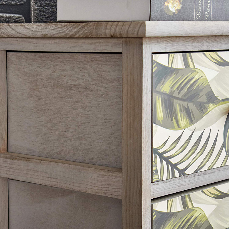 Miley Solid Wood 40cm W 3 - Drawer Chest of Drawers