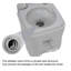Rebrilliant Ganey 2L LPF Chair Height Bidet Toilet (Seat Not Included)