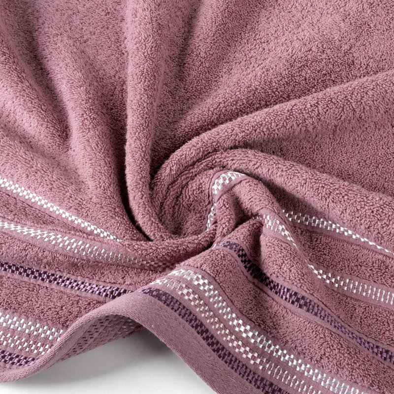 Honey-Marie Midweight Jacquard Hand Towel, Purple