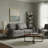 56" Wide Velvet Round Arm Loveseat, Featuring Side Storage Pockets and a Small Square Throw Pillow-1817829832