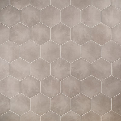 GeoHex 8" Hexagon Matte Porcelain Floor and Wall Tile (9.03 Sq. Ft. / Case)