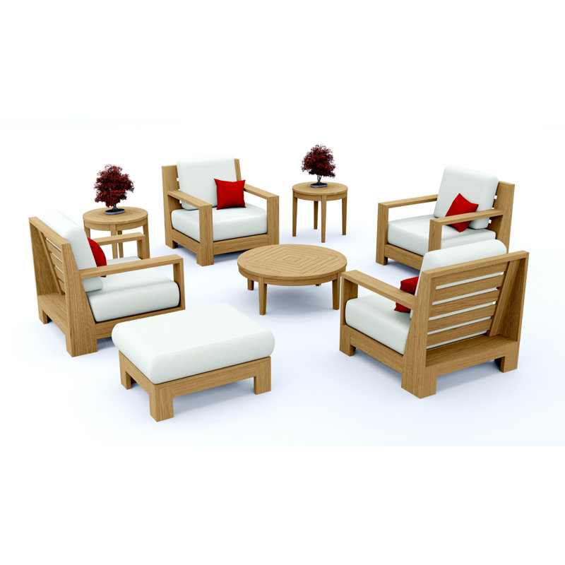 Canberra Outdoor - Piece Conversation Set