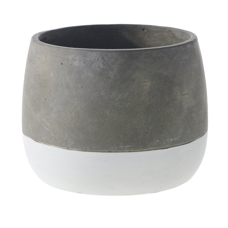 Almyra Handmade Pot Planter, 6" H x 8" W x 8" D
