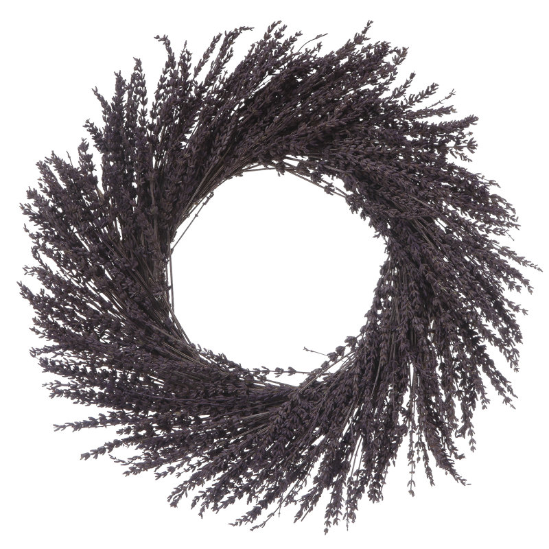Dried Lavender Wreath in Box