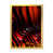 Impression dorée sur toile encadrée