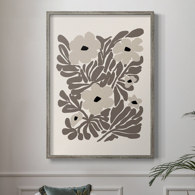 Matisse CC XXXVII, reproduction d'art encadrée - bois massif, H 11 po x l 9 po