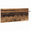 Wall-Mounted Coat Rack With Shelf Engineered Wood-1692554475