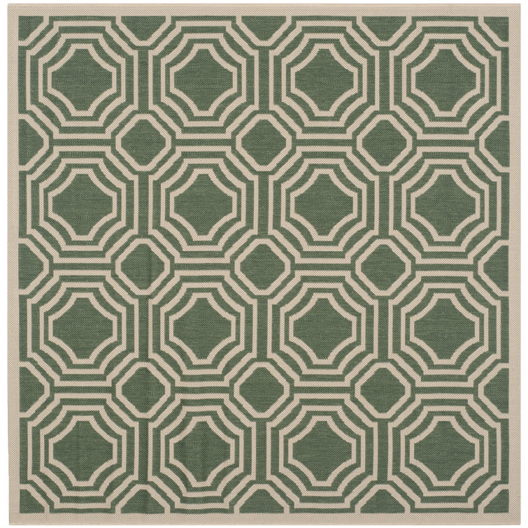 Arneshia Geometric Indoor/Outdoor Area Rug