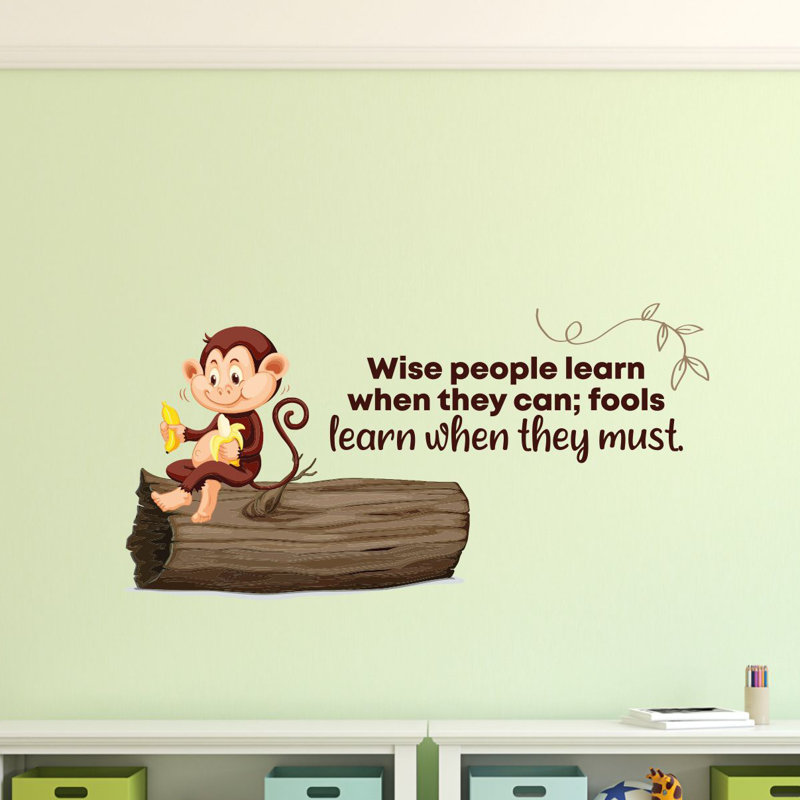 Text & Numbers Wall Decal, 20" H x 40" W