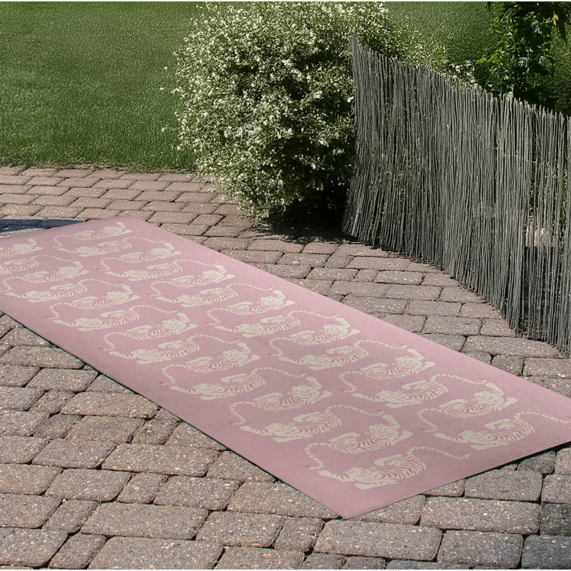 Hey Tiger Outdoor Rug, Runner 2'6" x 8'