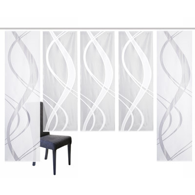 Mccourt Semi Sheer Curtain Panel Pair