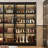 Maudena Armoire With Glass Door and LED Light-1762457323