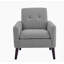 Fauteuil capitonné et rembourré-795905961