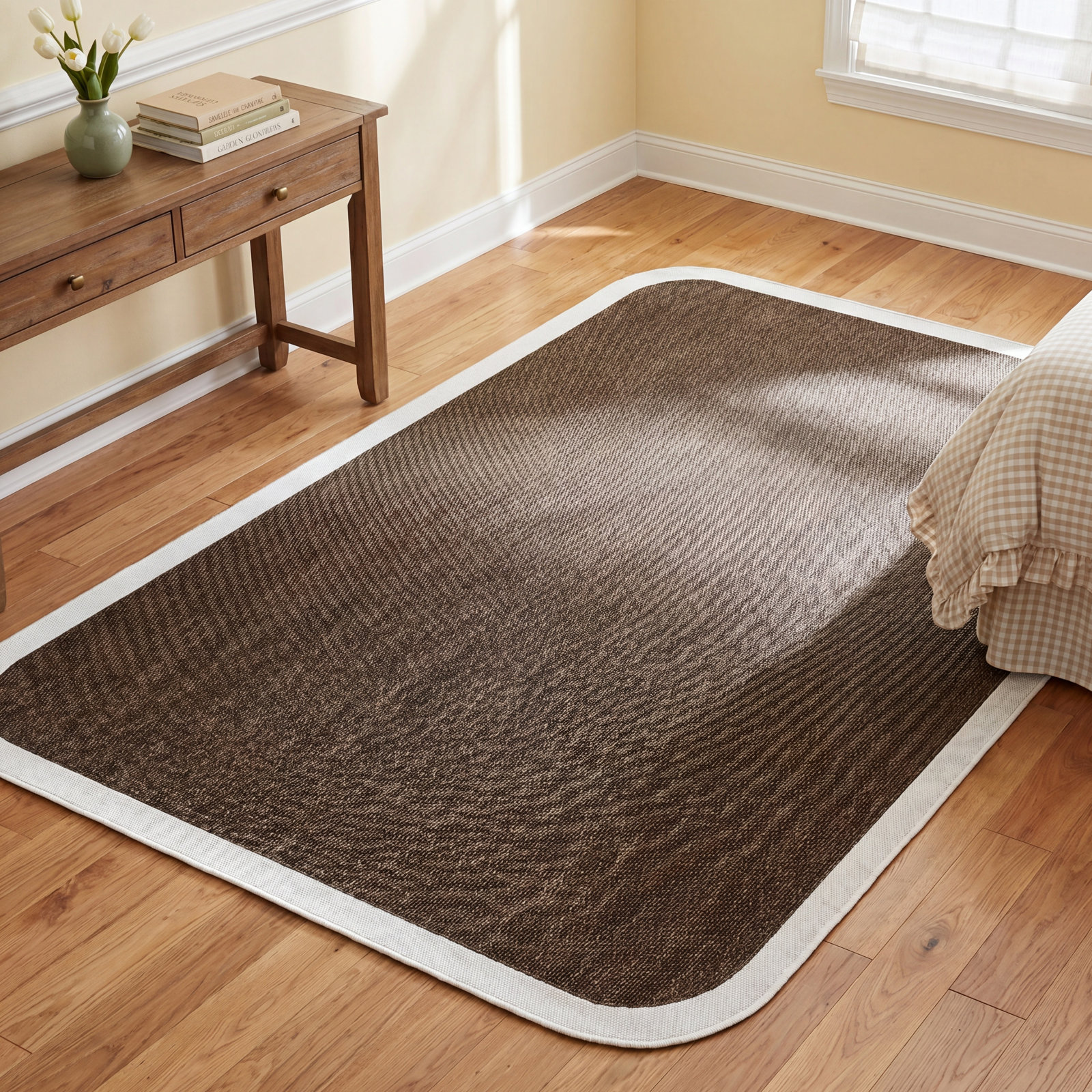 Skiles Outdoor Area Rug, Rectangle 6'6.7" x 9'0.3"