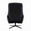 Chaise d'appoint Labonita avec pivot et repose-pieds