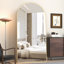 Carlyann Aluminium Framed Freestanding Full Length Mirror-365095603-398171637