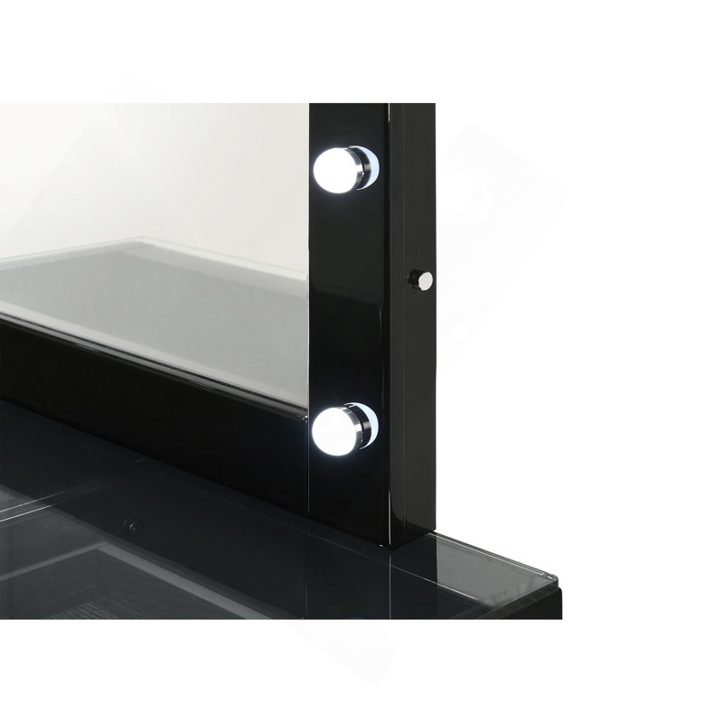 Ensemble de meuble-lavabo 3 pièces 3 pièces, Noir