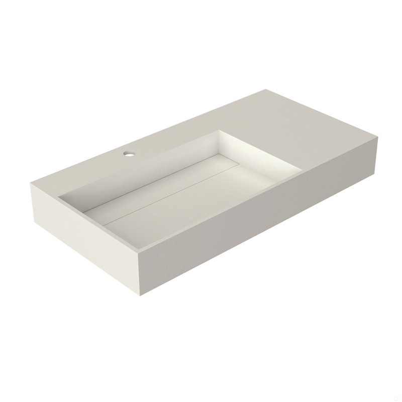 Solid Surface Bathroom Vanity Basin Sink