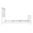 Brooklyn Foundation Bed with Matching Footboard-1043198804-1043198805