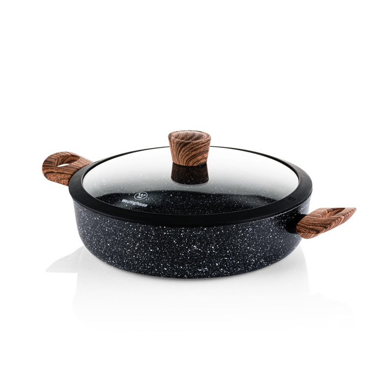 Westinghouse Non-Stick Aluminium Round Casserole Dish, 32 cm, 5.68 L
