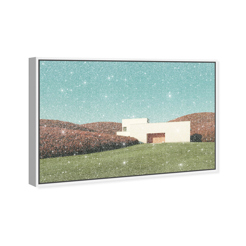 Surreal Architecture Print by Oliver Gal, 25"H x 17"W, White Floater Frame