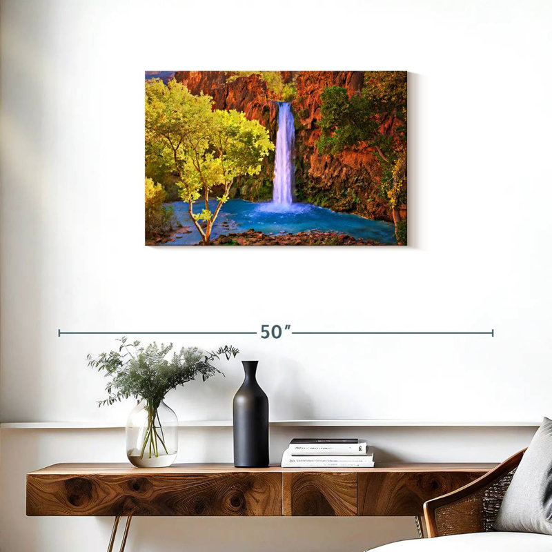Alvord Crystalline Havasu Falls, H 20 po x l 30 po