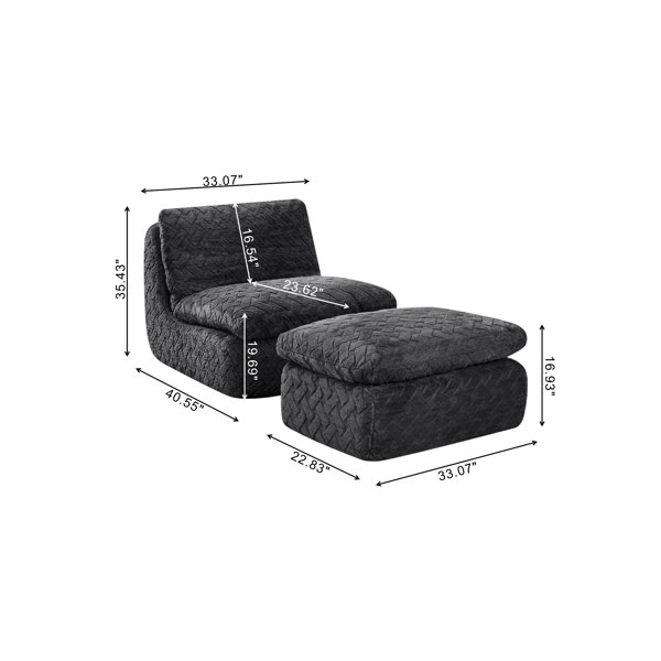 Latitude Run® Ergonomic Full Compression Swivel Chair With ...