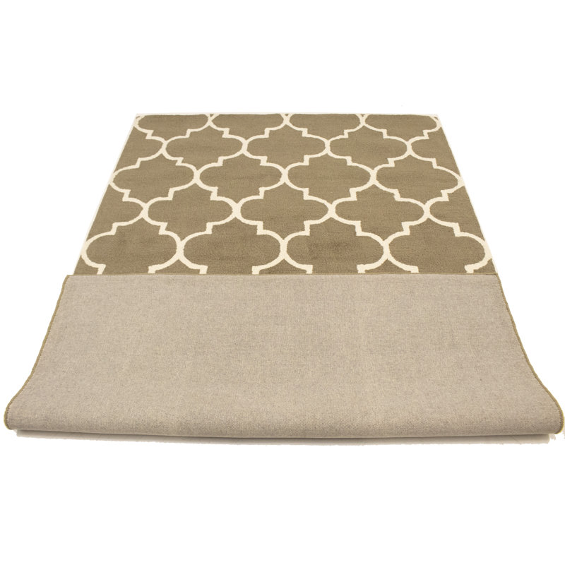 Tapis oriental brun 5X8