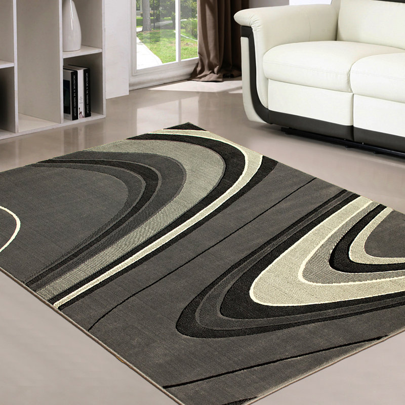 Abstract Indoor Rug, 5'2" x 7'2"