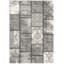 Tapis gris à motif abstrait Palmer Lake-28940795