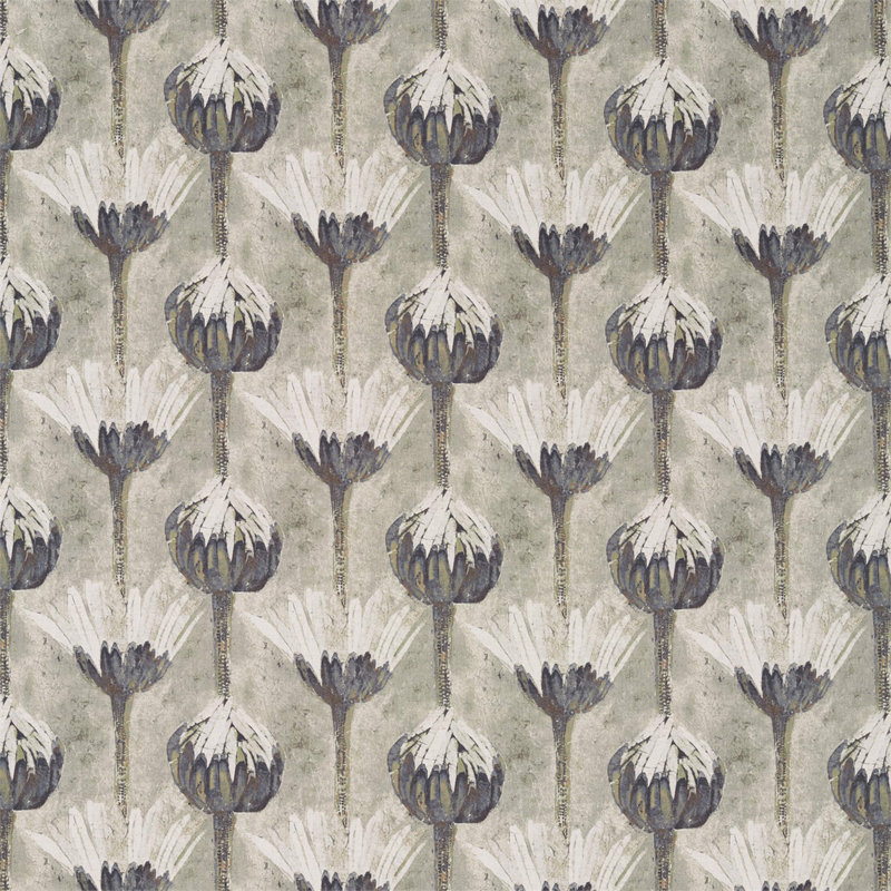 Marketa Fabric, Blue Umber