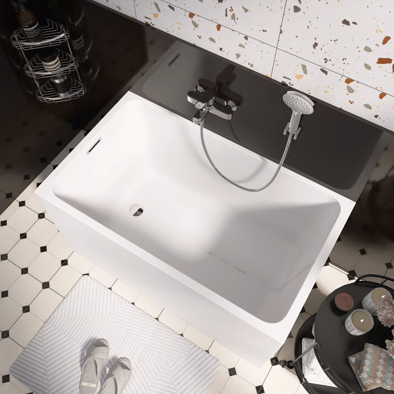 BAIGNOIRE EN FORME DE RECTANGLE ACRYLIQUE