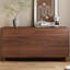 Armoire d'entrée moderne en bois d'hévéa simple