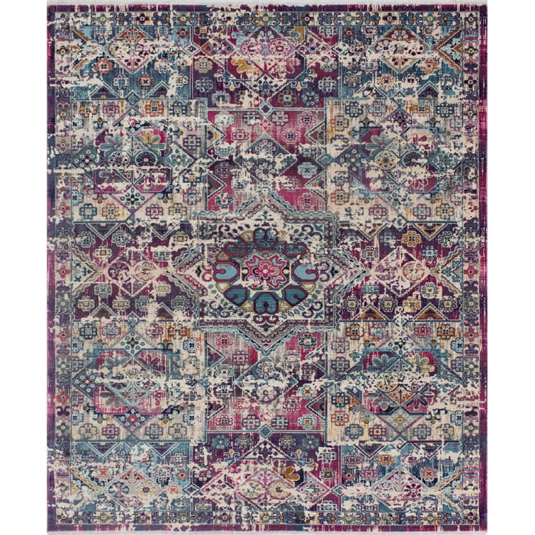 Lucha Geometric Indoor Rug