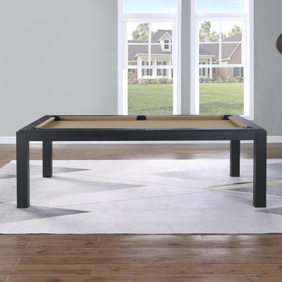 Table de billard en ardoise avec plateau de salle à manger Olivia