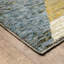 Tapis abstrait ivoire / beige / bleu Sitton-366503345